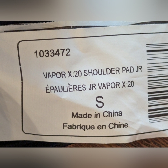 Bauer Vapor X2.0 Hockey Shoulder Pads Juniors Small 60-90lbs NWOT - Picture 13 of 13